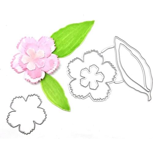 Julyarts Blossom Die Cutting Dies Scrapbooking Soldes Stencils for Album Paper DIY Gift Cards Decoration Embossing Dies New