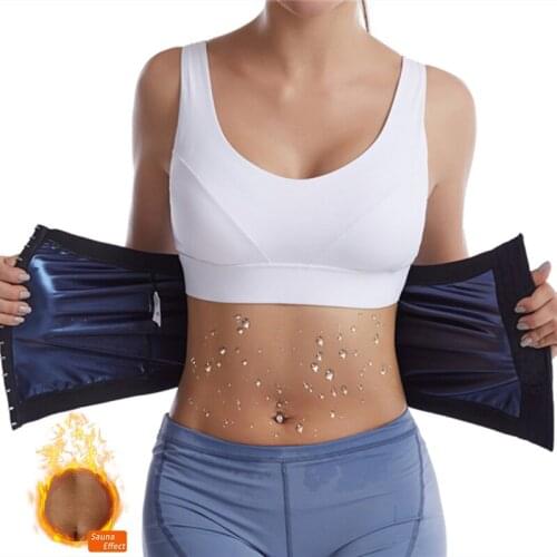 YAGIMI Women Silver Ion Coating Sweat Waist Trainer Lose Weight Fat Burning Body Shaper Slimming Shapewear Fajas Sauna Corset