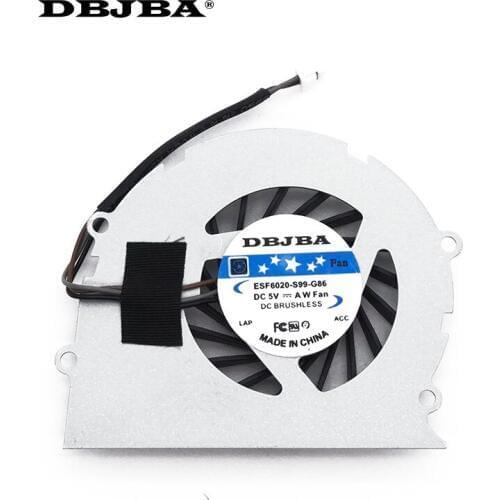 Laptop cpu cooling fan For Toshiba Satellite Pro T110 T111 CWTL1 KSB0405HA 9G44 AD5305HX-QD3 3pin Cooler Fan