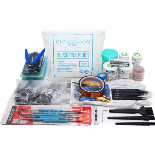 Best Selling PS3 XBOX Reballing Kit with 810PCS Direct Heating Reballing Stencils with Soldering Balls for PS3 XBOX Reballing