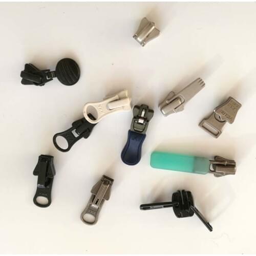10pcs/lot 5# Ykk Resin Zipper Slider Puller Head Track Double Open End Up and Down Sewing Accessories