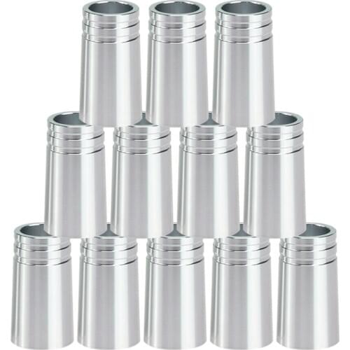 12Pcs/Pack Golf Ferrules .370 Aluminum for Irons Shafts Golf Club Accessories