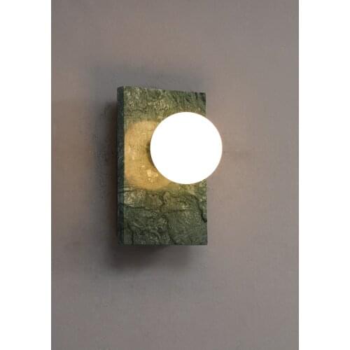 Living room wall lamp bedroom bedside lamp emerald green art deco led lighting fixture Living room wall lamp bedroom bedside