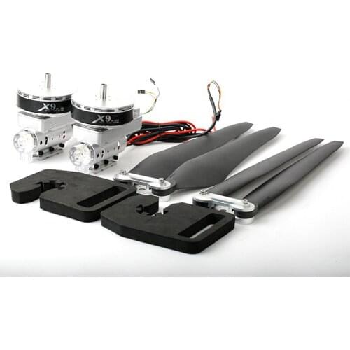 Original Hobbywing X9 Motor 110KV 12-14S Carbon Fiber Plastics 3411CW CCW Propellerfor for 16L/25L/30L Agricultural Drone