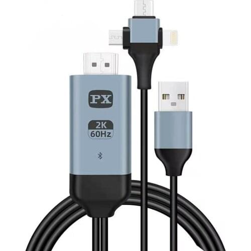 CUAV H16 Projection cable typec connection line trandfer to hdmi HD converter