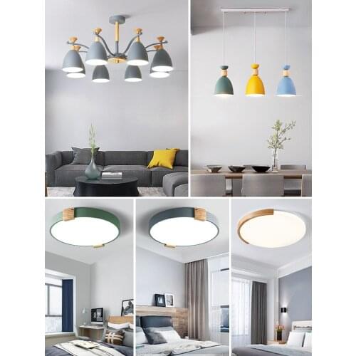 Modern nordic led stone pendant lights hanging lights pendant lamp kitchen fixtures living room pendant light dining room light