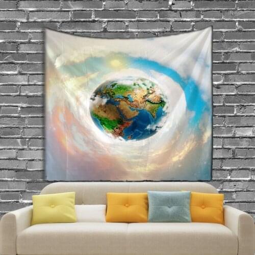 Vortex Universe Starry Background Tapestry Printed Wall Hanging Wall Decorative Tapestry Beach Mat