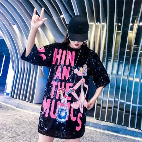 Summer Dress Sexy & Club A-line Geometric Embroidery Fashion Casual Elegant Letter Black Silver Half Sleeve Sequin Dress