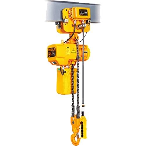 1Ton Single Chain Heavy Duty Manufacturer Electric Hoist With Trolley