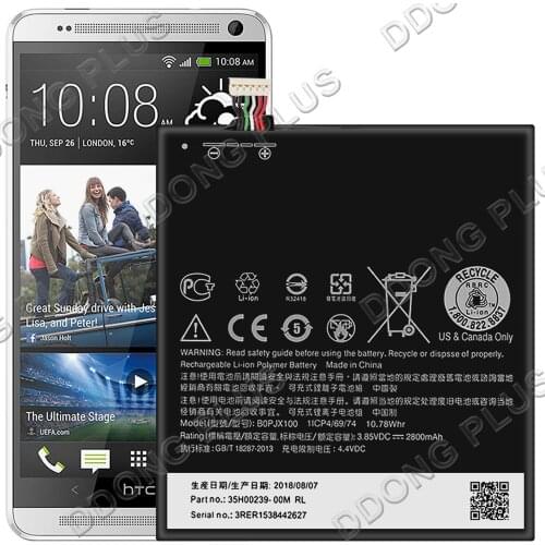 B0PJX100 Battery For HTC Desire 728 2PQ8110 Battery 35H00239-00M Replacement Repair Part