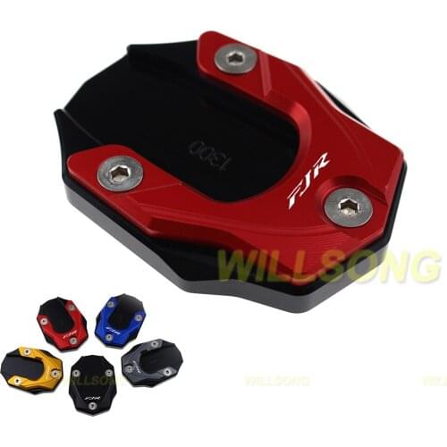 Side Kickstand Stand Extension Plate Support For YAMAHA FJR1300 2001-2020 2015 2016 2017 2018 Year Motorcycle Accessories Parts