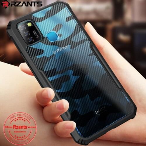 Rzants for Infinix Smart 5 Hot 10 Lite infinix S4 S5 S5 Pro case beetle camouflage Airbag pumper Casing Phone Shell Soft Cover