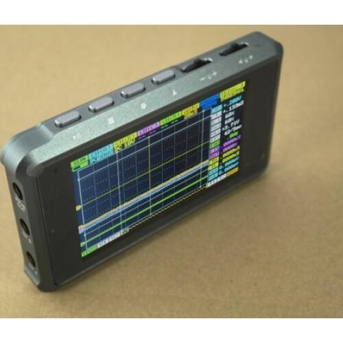 DSO Quad - Aluminum Alloy Silver Handheld Multi - Channel Oscilloscope winder