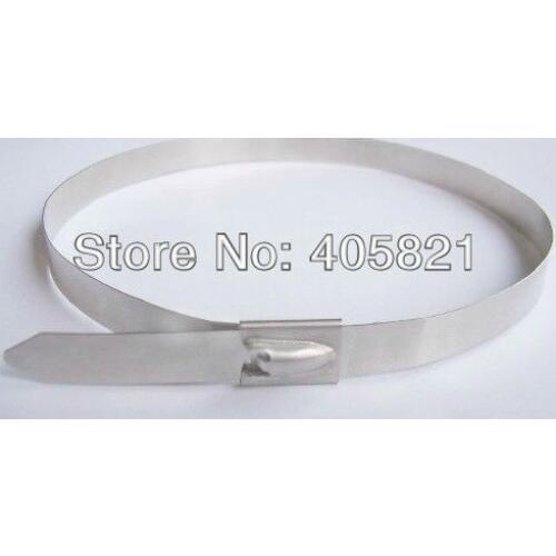 Best quality 4.6*500 20Inch Self-locking stainless steel cable tie MAX bundle dia 140mm100pcs/bag Free shipping