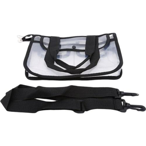 Fashion transparent one shoulder cosmetic bag EVA waterproof travel Beach pouch organizer Wash bag toiletry beauty case