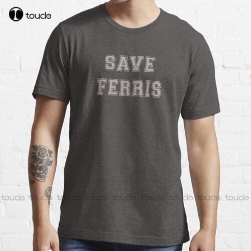 New Save Ferris Bueller Original High School Theme T Shirt T-Shirt Cotton Tee Shirt S-5Xl T Shirt big brother shirt Unisex