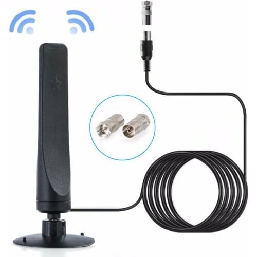DVB-T2 HDTV Antenna Mini High 4K Full Definition Digital TV Intelligent Antenna Crystal Image And Sound Quality