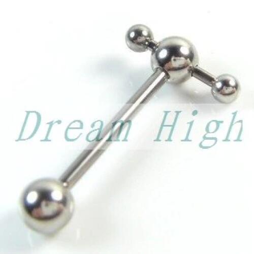 Wholesale Tongue piercing Hot sell cute body piercing Fashion Jewelry 100 pcs/lot 14G 16mm