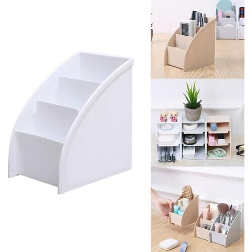 Storage Box Eco-friendly Plastic Wood TV Air Conditioner Desk Office Holder Organizer Sundries Home Control Storage Remote H8O7