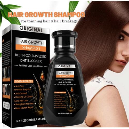 Disaar 250ML Ginger Growth Shampoo For Hair Repairing Cleaning Oil Controlling Hair Root Strengthening Anti-Hair Loss Hair Care