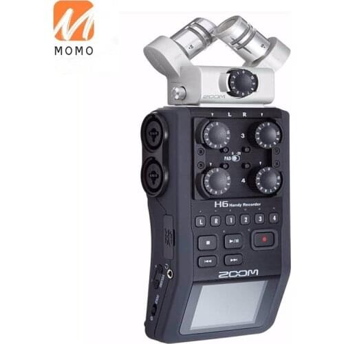 Interchangeable Microphone Portable Handheld Zoom H6 digital voice recorder pen