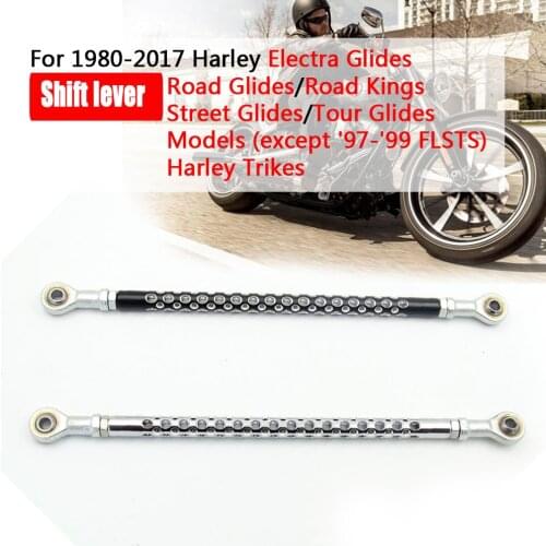 Motorcycle Gear Shift Linkage Lever Shifter Link Rod For Harley Softail Dyna Wide Glide Rod Road King Electra Glide 1986-2017
