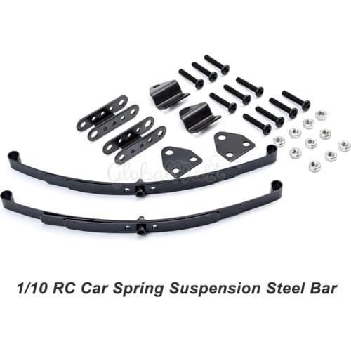 Hard Leaf Spring Suspension Steel Bar for 1/10 1:10 RC Car Rock Crawler D90 TF2 Axial SCX10 F350 RC 4WD Tamiya Axial Truck
