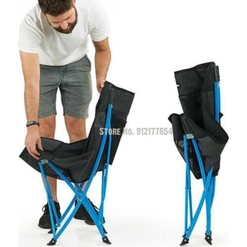 Moon Chair Outdoor Folding Chair Portable Fishing Reliable Back Picnic Chair Beach Stool