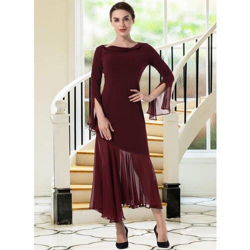 Summer Dresses Women 2021 High Elasticity Cut Out Waist Bodycon Sundress Long Sleeve Slim Chiffon Elegant Dress