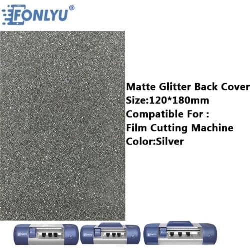 FONLYU Glitter Shining Phone Stickers Back Cover For iPhone 11 Pro Max Back Skins For Film Cutting Machine Phone Repair Tools