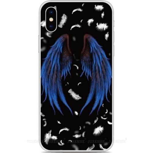 Angel Wings Cover For Asus Zenfone 7 Pro ZS671KS ZS670KS Max Pro M1 Rog Phone 2 3 6 5 5Z 4 Lite L1 Shot Plus M2 Phone Case