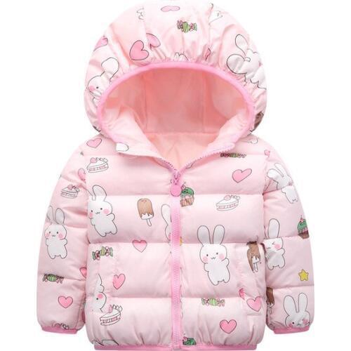 Kids Girls Coats Children Clothing Outerwear Cotton Coat Autumn/winter Baby Boys Cotton Jacket Fashion Garment Warming Clothes