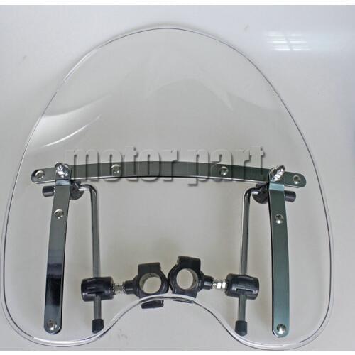 Windshield For 1969-2015 Yamaha Cruisers & Standards Models As V-Max 1200 V Star 650 Custom Stryker Motorcycle Windscreen Clear