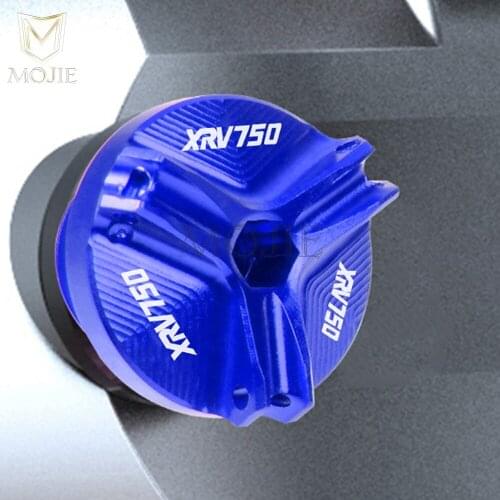 M20*2.5 Motorcycle Plug Cover Screw Engine Oil Filler Drain Sump Plug Racing Bolts For Honda XRV750 L-Y Africa Twin 1990-2003