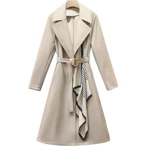 PERHAPS U Women's Long Trench Coats