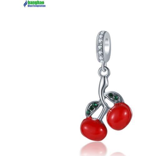 Plata de ley charm bracelet beads jewelry making acero inoxidable dijes al por mayor bijoux valentines day charms DGB955