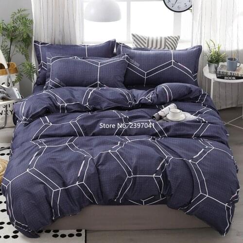 Student Bedding Pineapple Cactus Plant Cartoon Pillowcase Quilt Cover Bedsheet Nordic Style Products for Girls and Children