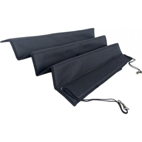 Oxford Foldable Car Bumper Guard WearableTrunk Bumper Protector Mat 80x64cm