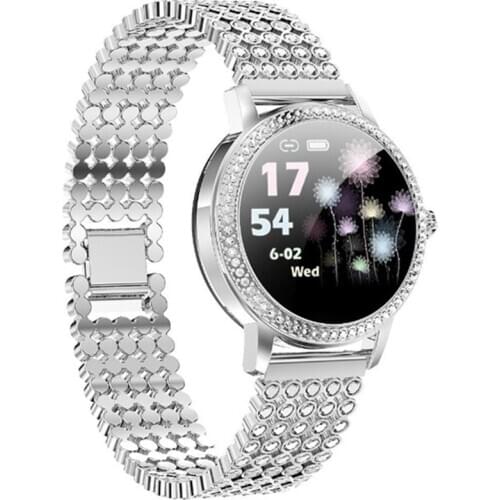 Smart watch female with drill blood pressure heart rate monitoring sport smartwatch fitness tracker bracelet bluetooth wristband