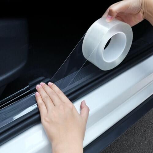Universal bumper barrier transparent film protects car stickers for Kia Rio 3 4 K2 K3 K5 K4 Cerato,Soul,Forte,Sportage R,SORENTO