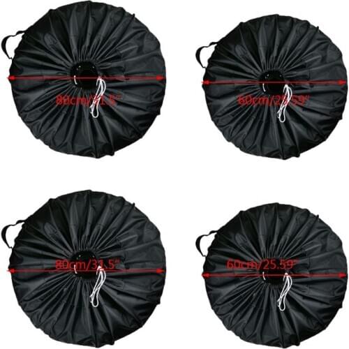 Universal Car SUV Tire Cover Case Spare Tire Wheel Bag Tyre Spare Storage Cover Tote Polyester Oxford Cloth Polyester Taffeta