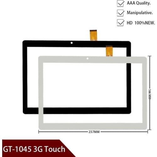 High Quality New 10.1inch Touch For Ginzzu GT-1045 3G Tablet Touch Screen Touch Panel MID digitizer Sensor Free Shipping