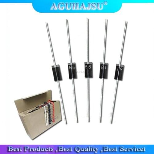 100PCS IN5819 DO-41 1A 40V SCHOTTKY DIODE 1N5819 New original