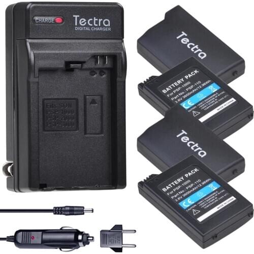 4PCS 3600mAh PSP1000 Battery+Charger for PSP 1000 Playstation Sony PSP1000 Sony PSP 1000 (1001,1002,1003,1004,1005,1006)