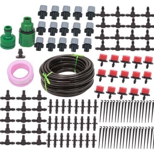 DIY 30m 50m Automatic Micro Drip Irrigation System Garden Irrigation Spray Self Watering Kits with Adjustable Dripper
