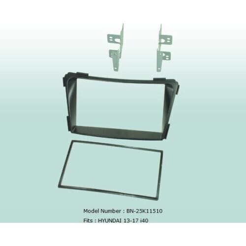 Car Fascias Stereo Radio Audio Panel Navigation Frame Dash Kit For Hyundai i40 2013 2014 2015 2016 2017