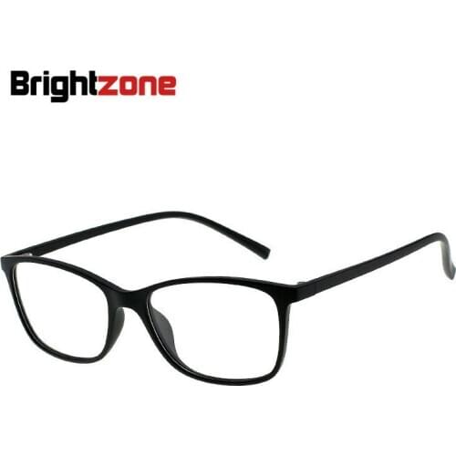 Brightzone Fashion Stylish TR-90 Mens Rectangle Eyewear Frame Eye Women Korean Glasses Oculos De Grau Hipster Itao Vasos Dioptr