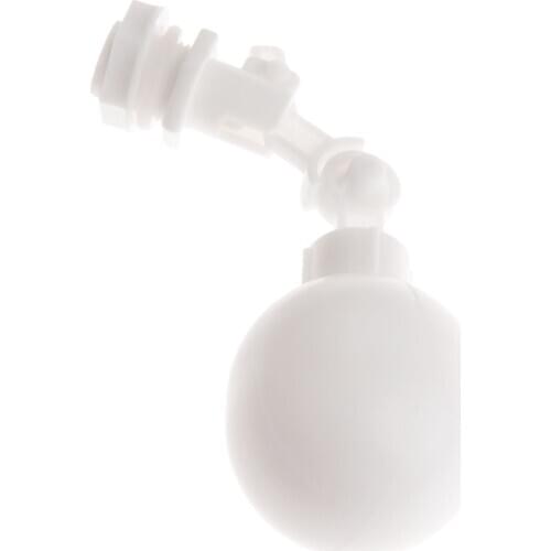 Dophee Mini Float Ball Valve Shut Off 1/4 Inch Thread Automatic Feed Fill Fish Tank Aquarium Water Humidifier Valve DN8 Plastic