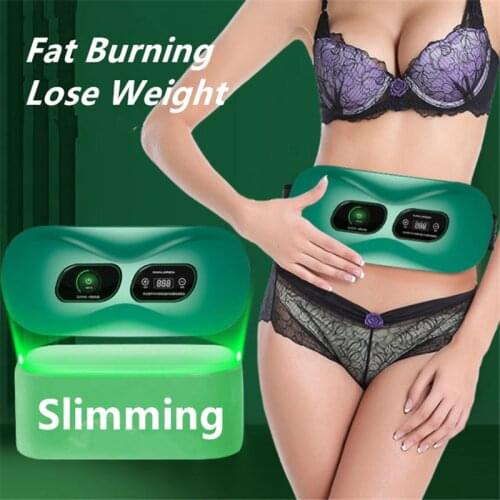 Eletric Muscle Stimulator Cellulite Massager Body Massage Abdominal Ems Muscle Stimulation Losing Weight Belly Slimming Belt Abs