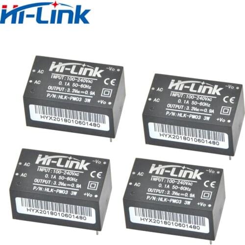 HLK-PM03 AC-DC 220V to 3.3V mini power supply module,intelligent household switch power supply module
